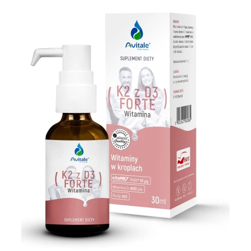 Avitale - Witamina K2 z D3 Forte - 30ml
